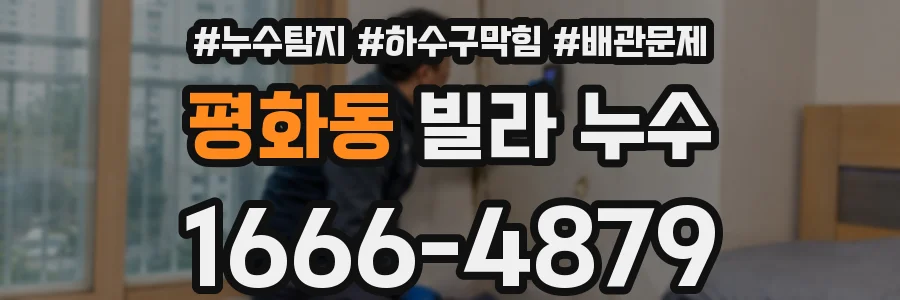 평화동 빌라 누수