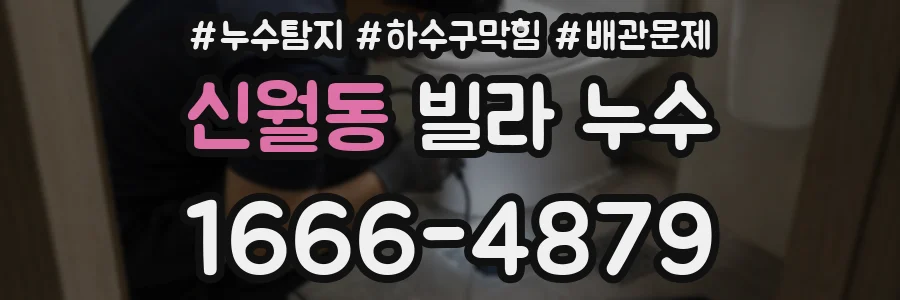 신월동 빌라 누수