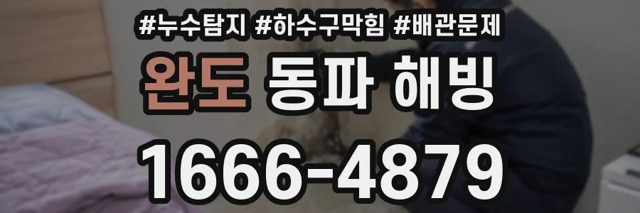 완도 동파 해빙