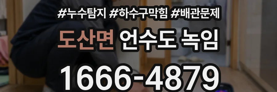 도산면 언수도 녹임