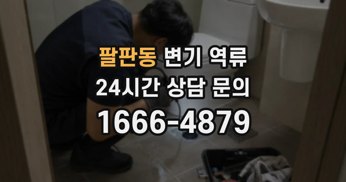 팔판동 변기 역류