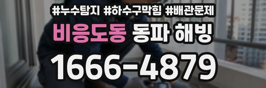 비응도동 동파 해빙