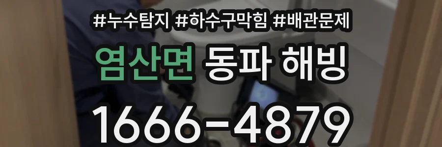 염산면 동파 해빙