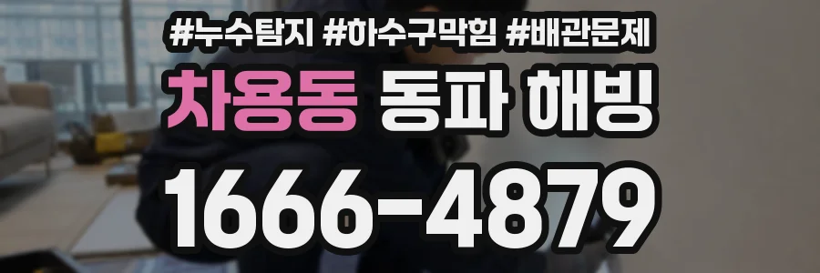 차용동 동파 해빙