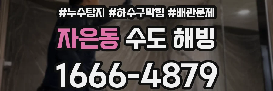 자은동 수도 해빙