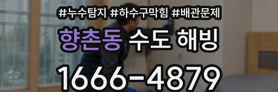 향촌동 수도 해빙