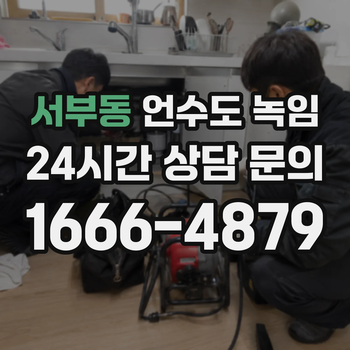 서부동 언수도 녹임