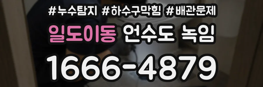 일도이동 언수도 녹임