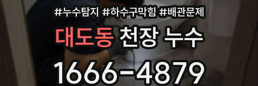 대도동 천장 누수