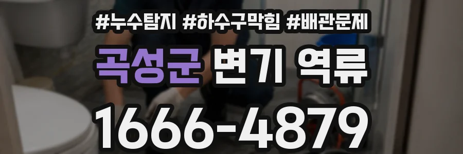 곡성군 변기 역류