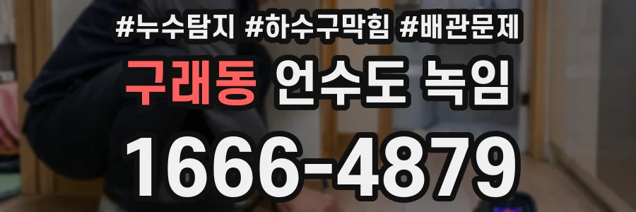 구래동 언수도 녹임
