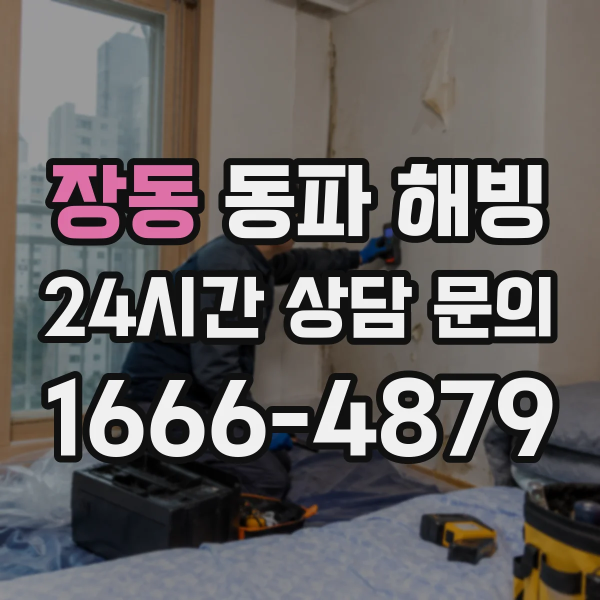 장동 동파 해빙