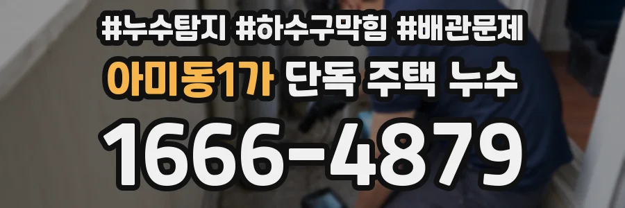 아미동1가 단독 주택 누수