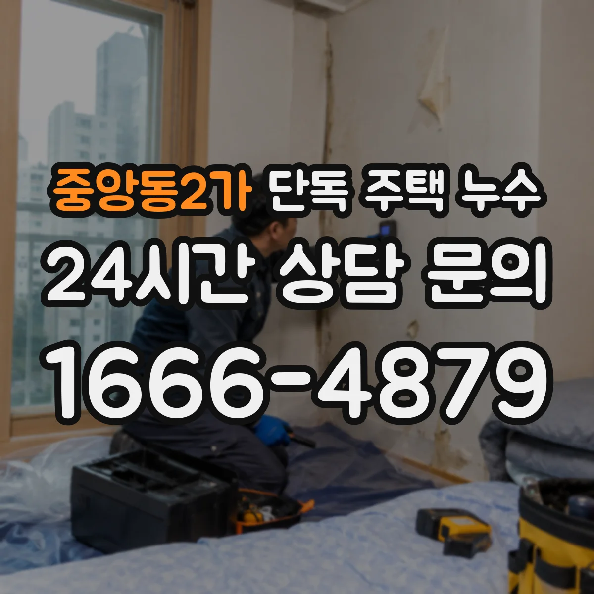 중앙동2가 단독 주택 누수