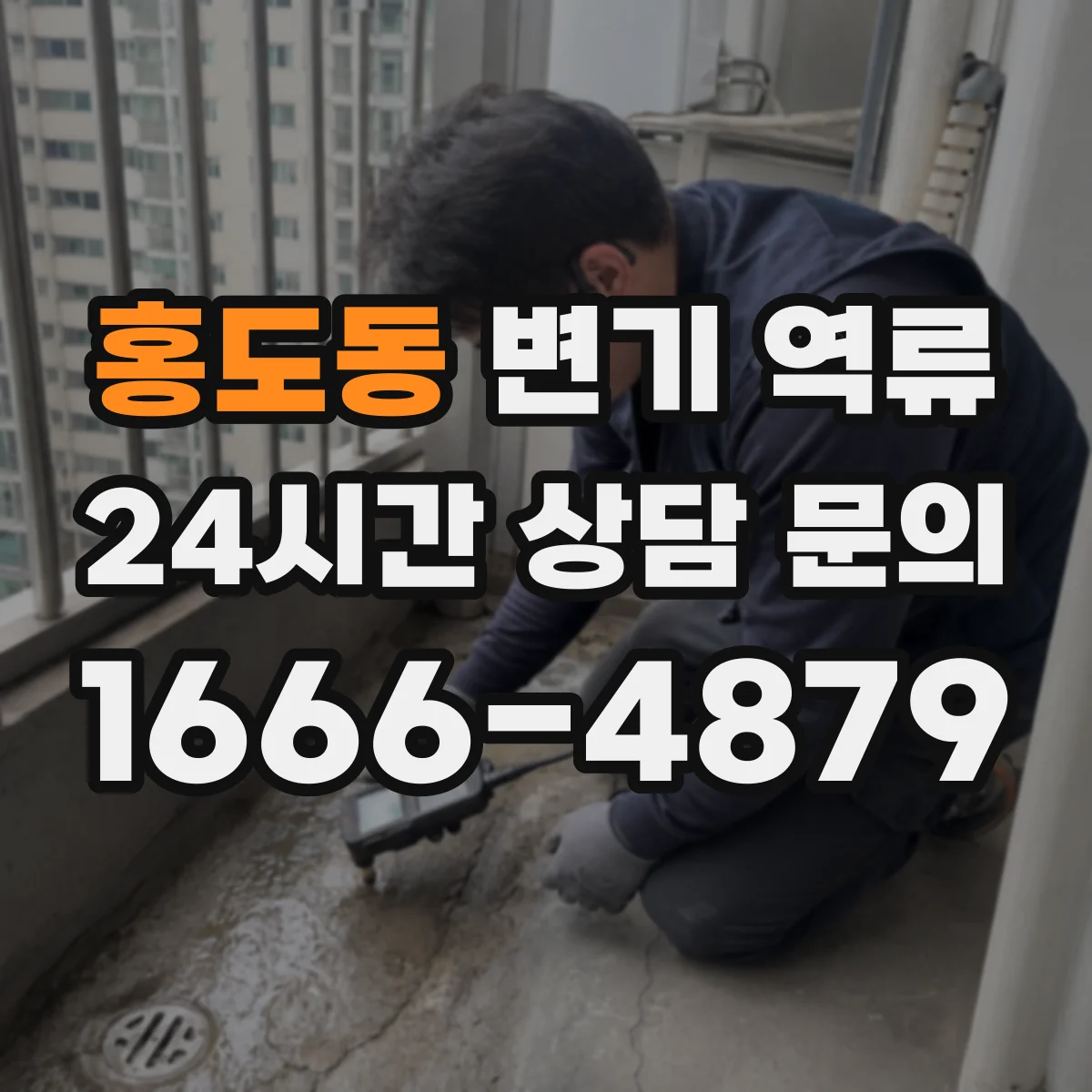 홍도동 변기 역류