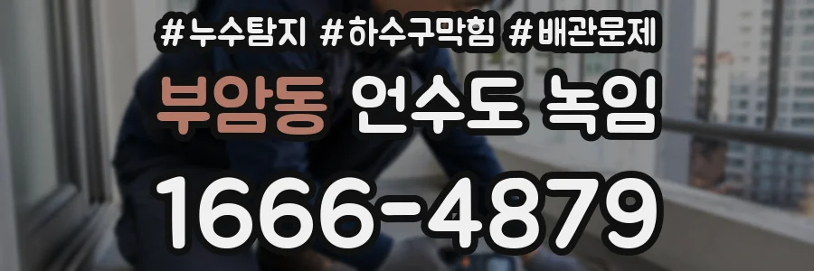 부암동 언수도 녹임