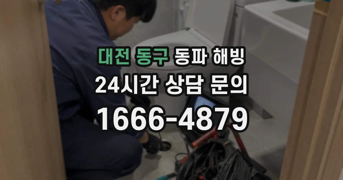 대전 동구 동파 해빙