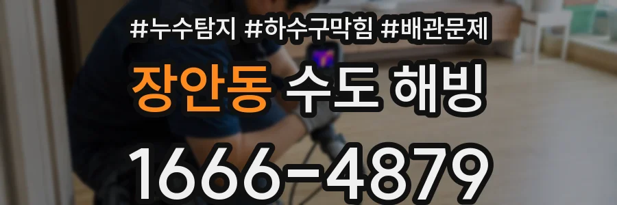 장안동 수도 해빙