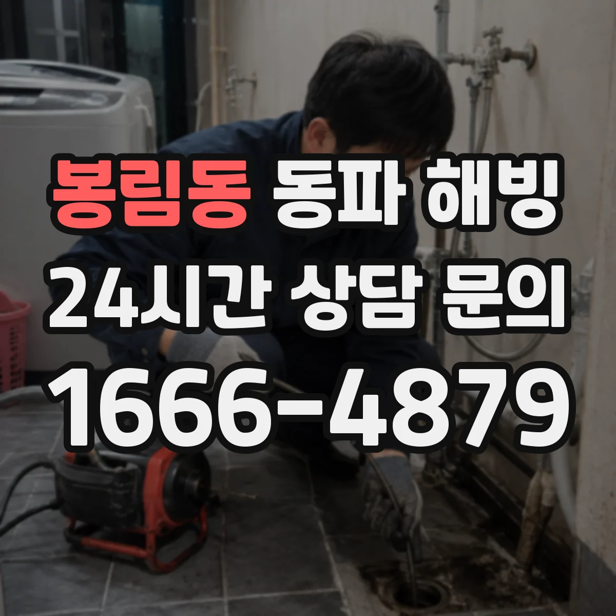 봉림동 동파 해빙