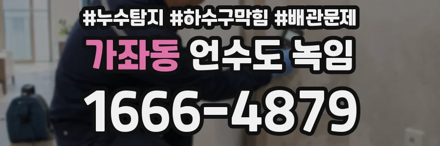 가좌동 언수도 녹임