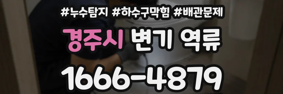 경주시 변기 역류