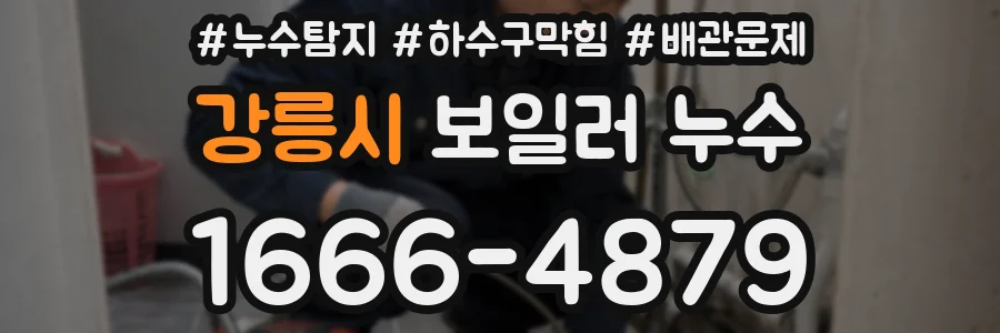 강릉시 보일러 누수