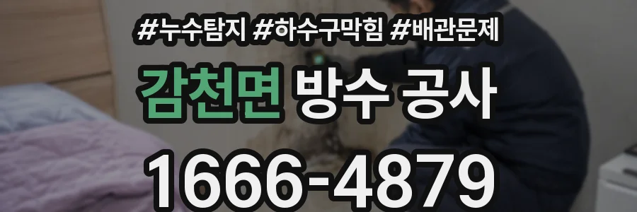 감천면 방수 공사