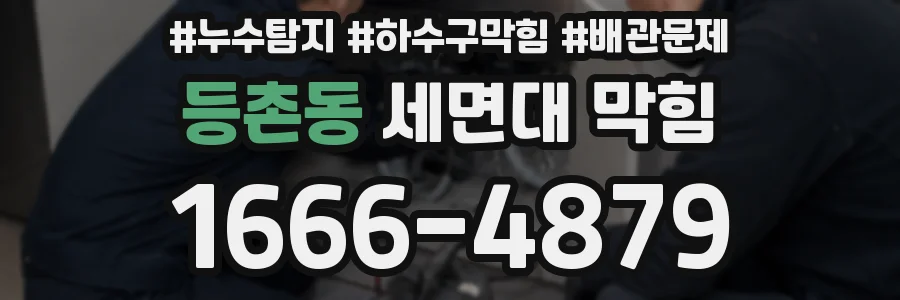 등촌동 세면대 막힘