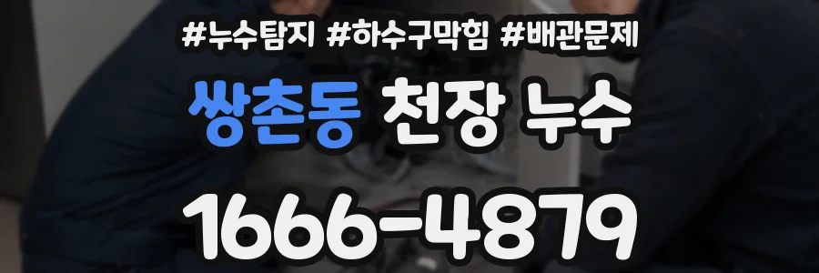 쌍촌동 천장 누수