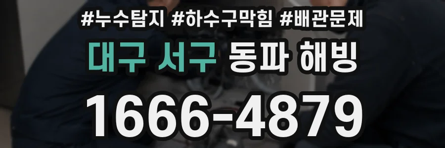 대구 서구 동파 해빙