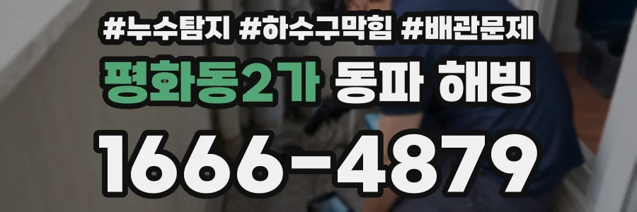 평화동2가 동파 해빙