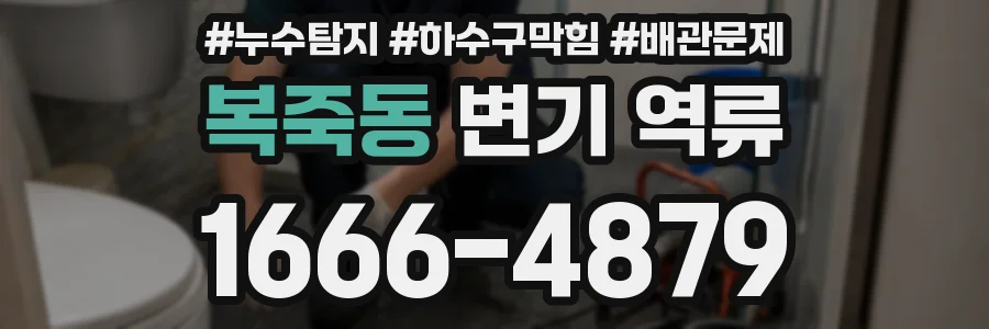 복죽동 변기 역류