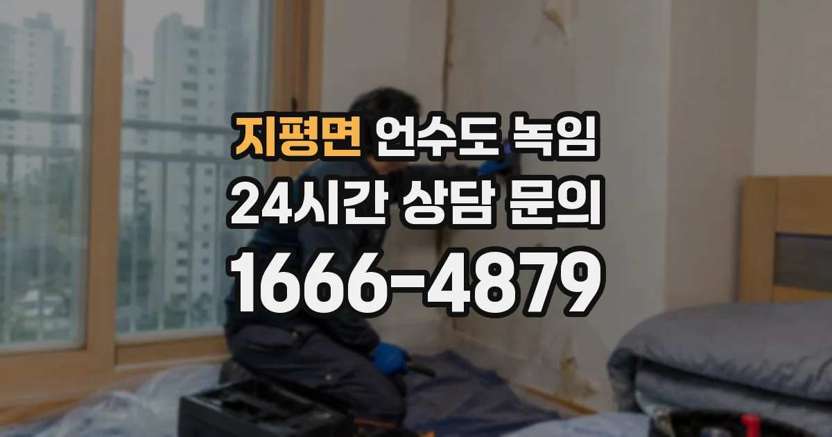 지평면 언수도 녹임