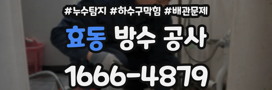효동 방수 공사