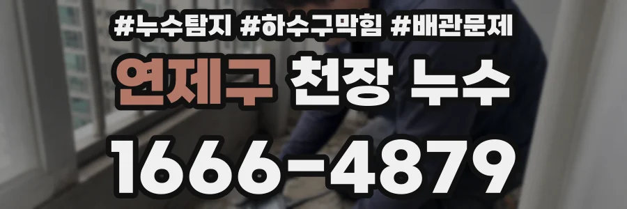 연제구 천장 누수