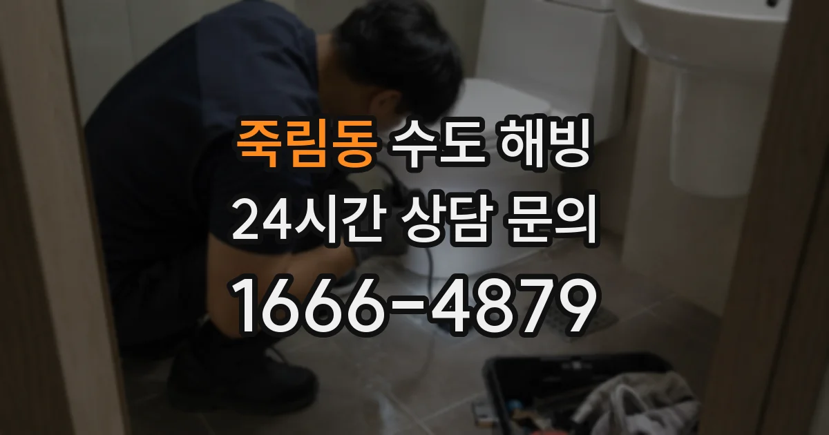 죽림동 수도 해빙