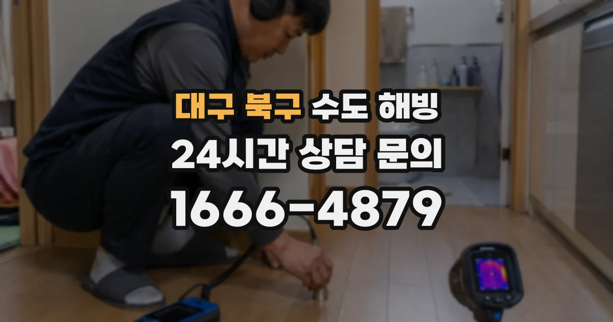 대구 북구 수도 해빙