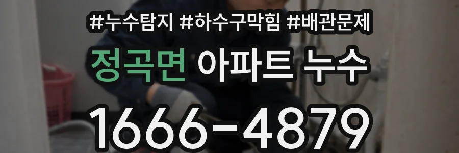 정곡면 아파트 누수