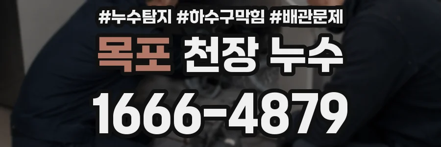 목포 천장 누수