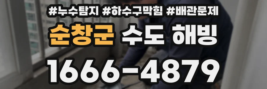 순창군 수도 해빙