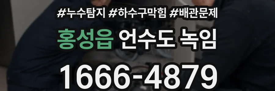 홍성읍 언수도 녹임