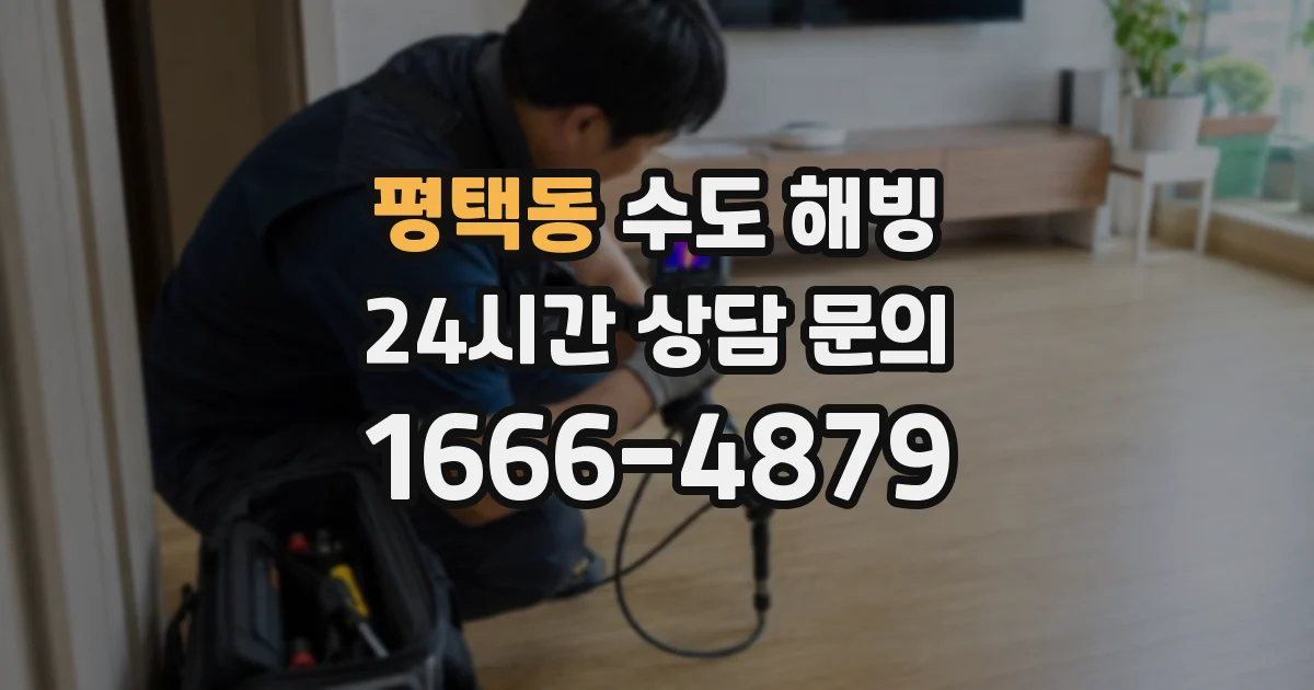 평택동 수도 해빙
