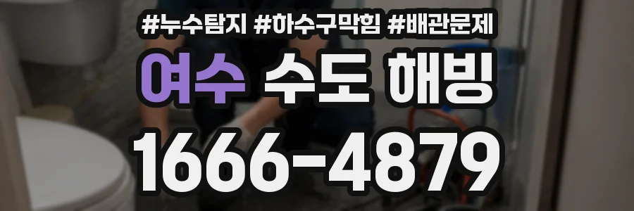 여수 수도 해빙