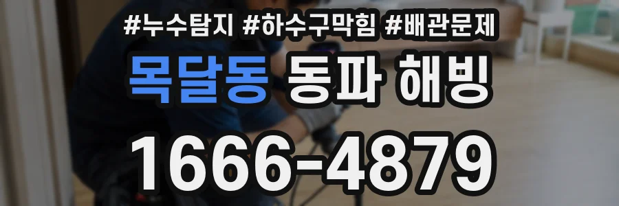 목달동 동파 해빙