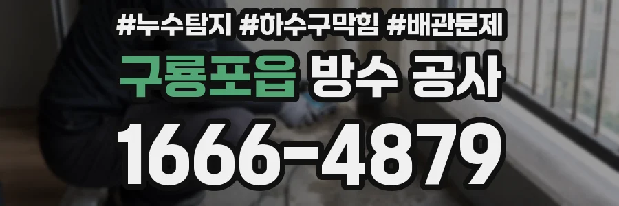 구룡포읍 방수 공사