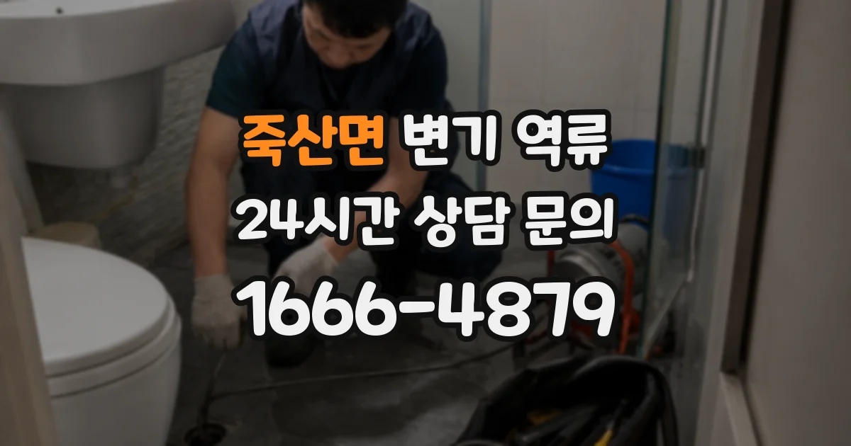 죽산면 변기 역류