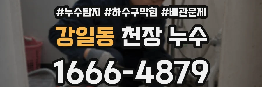 강일동 천장 누수