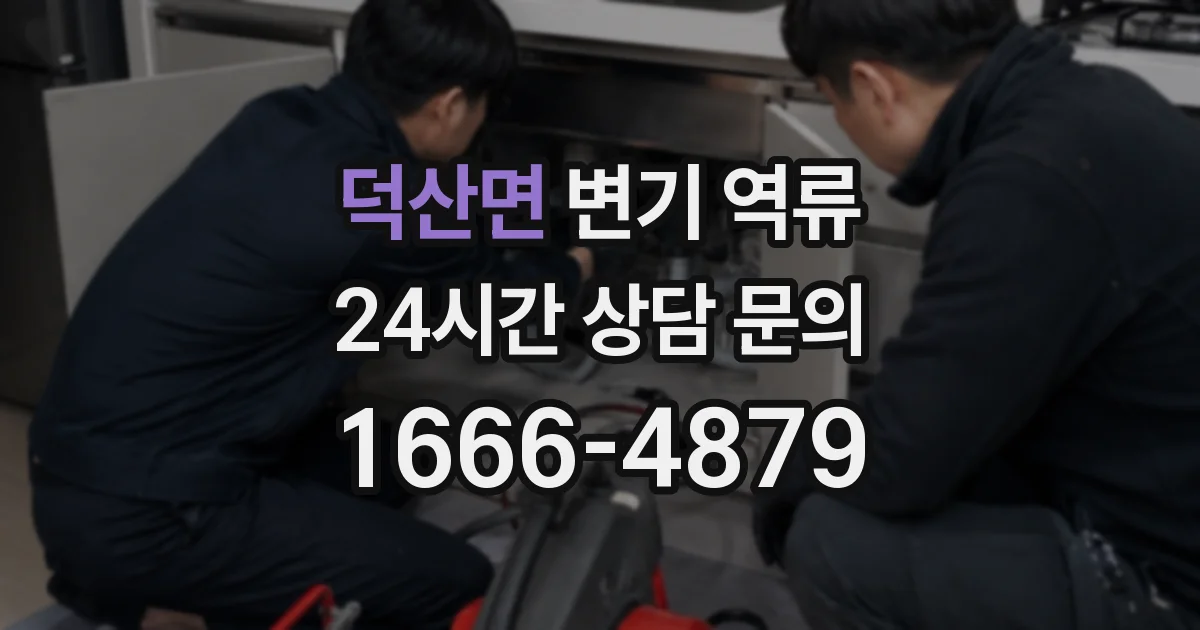 덕산면 변기 역류