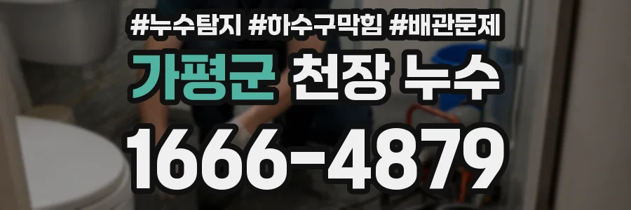 가평군 천장 누수