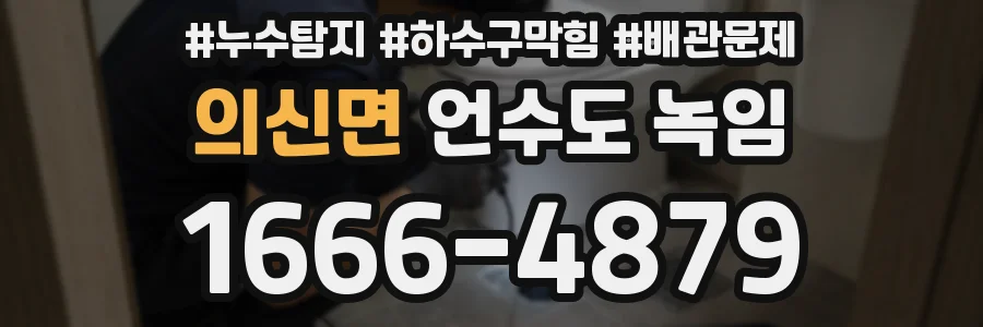 의신면 언수도 녹임